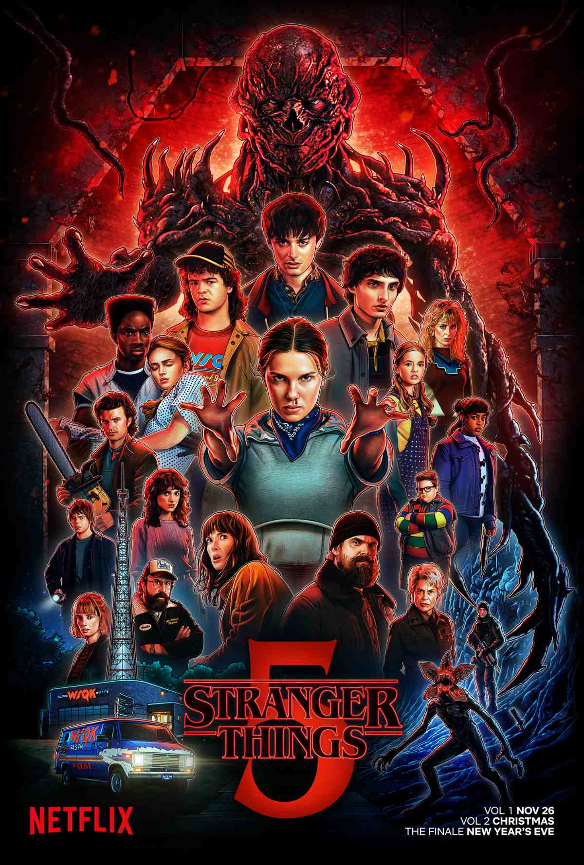 Stranger Things 5 Volume 2 key art