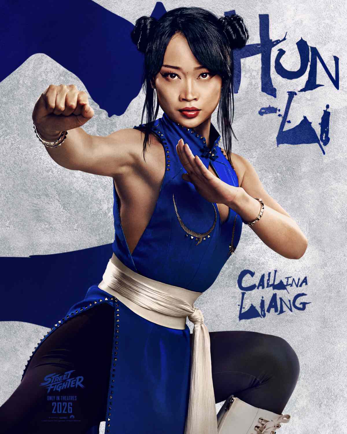 Callina Liang as Chun-Li in Street Fighter