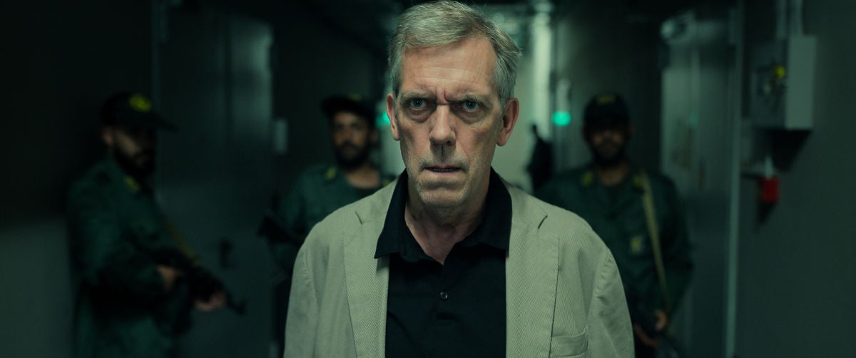 Hugh Laurie in Tehran