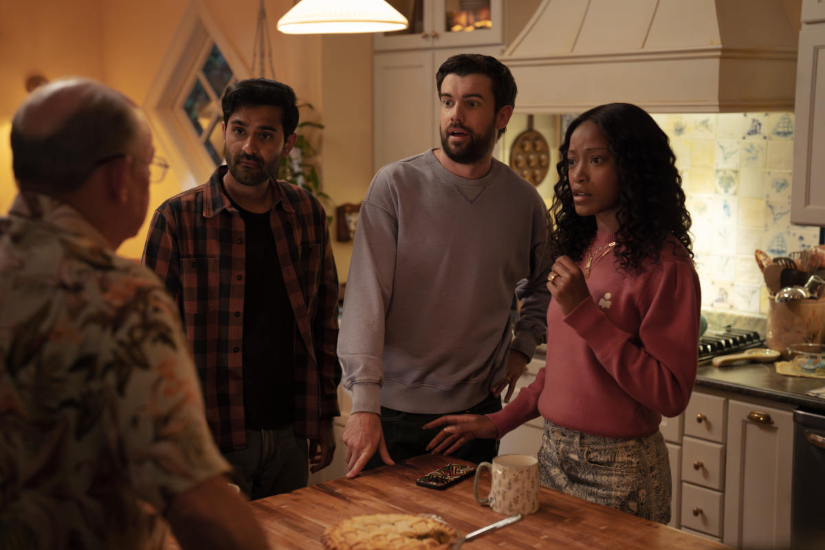 Kapil Talwakar as Naveen, Jack Whitehall as Rob, Keke Palmer as Samira