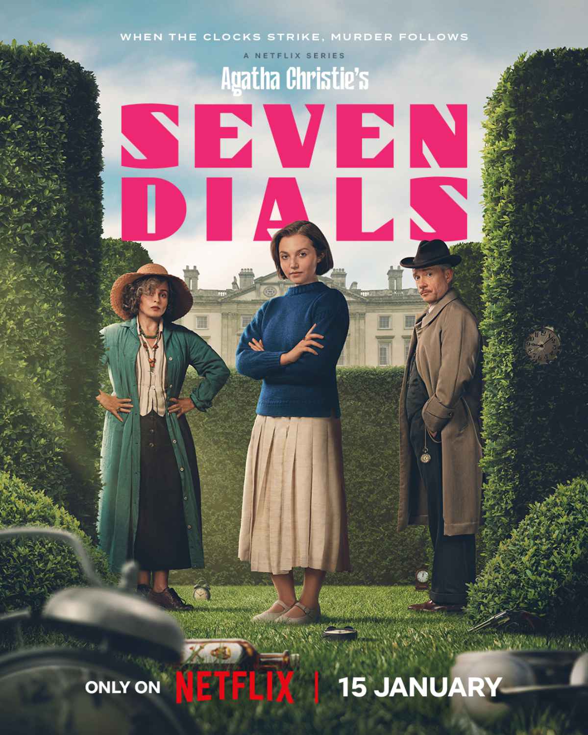 Agatha Christie's Seven Dials key art