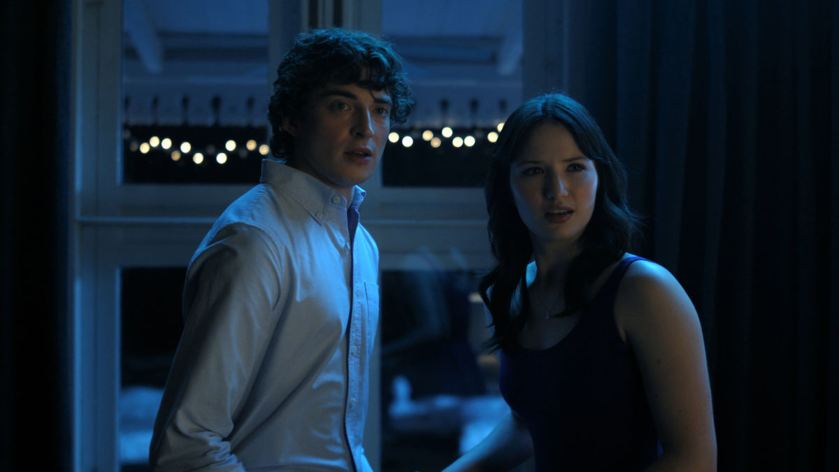 Oliver "Olly" Atkins as Freddie O'Connell and Madelyn Keys as Adriana Russo