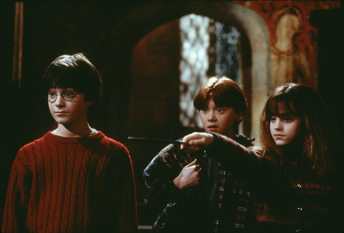 Daniel Radcliffe, Rupert Grint, and Emma Watson