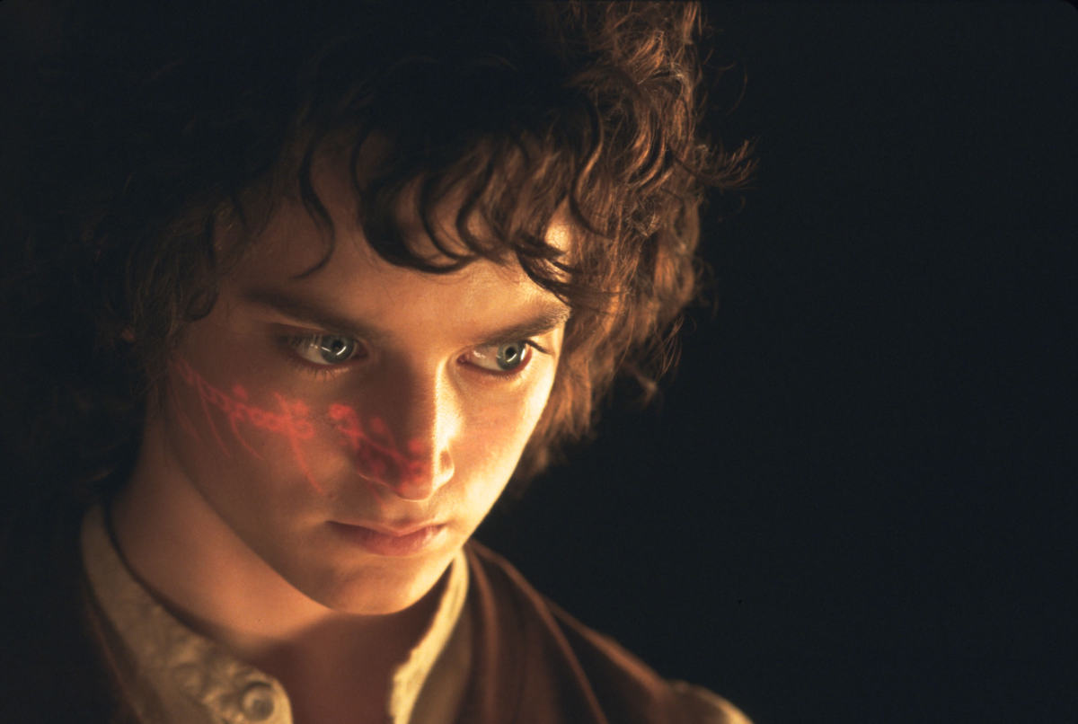 Elijah Wood as Frodo Baggins