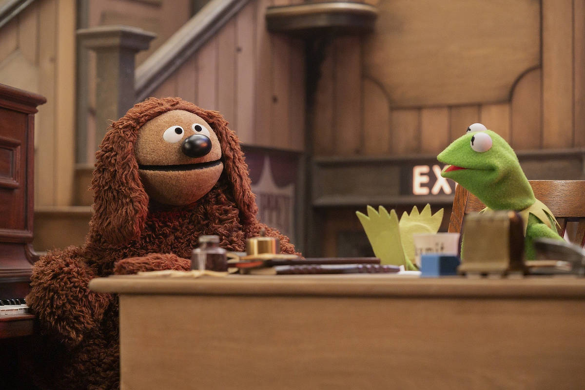 Rowlf the Dog and Kermit