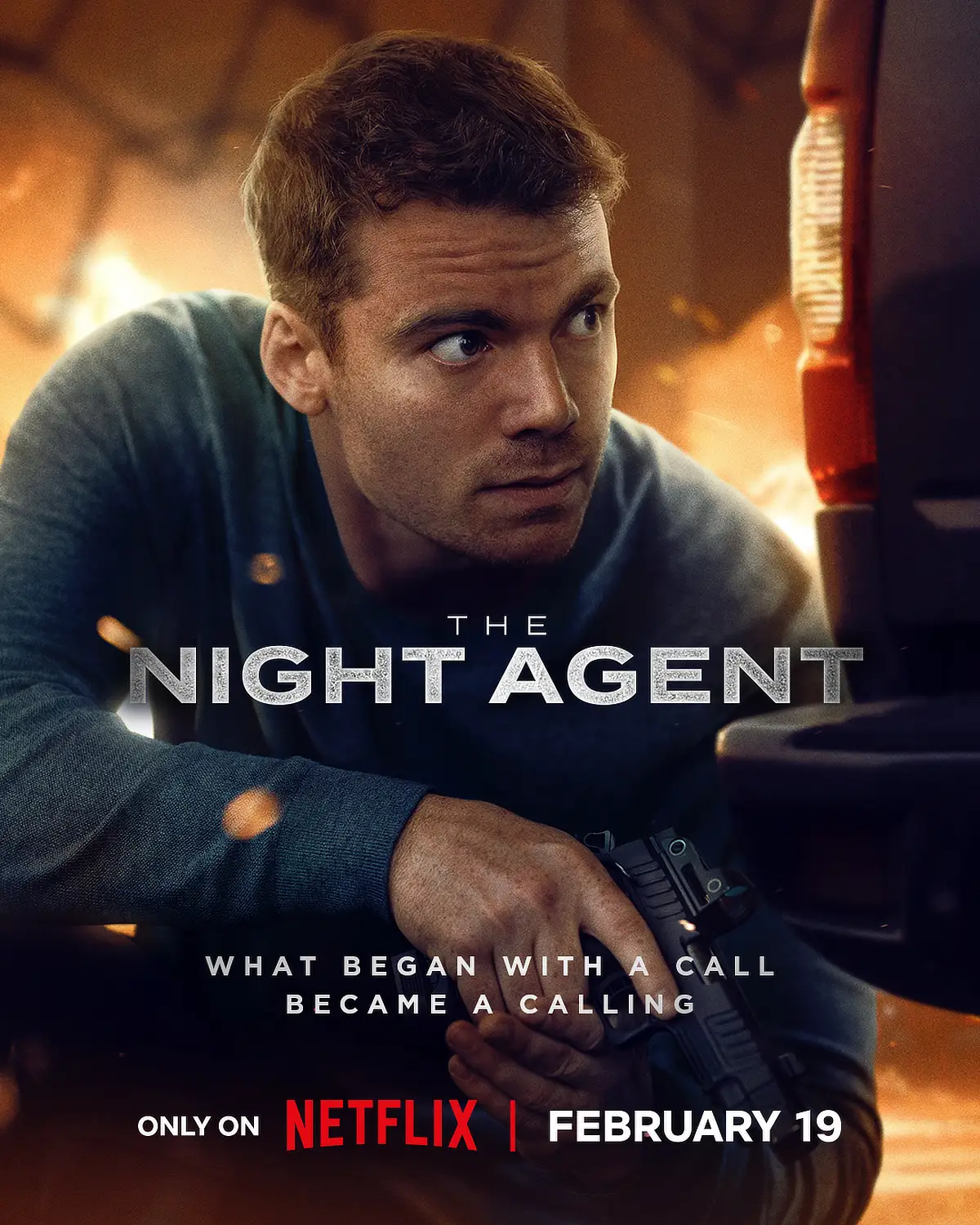 The Night Agent Season 3 key art