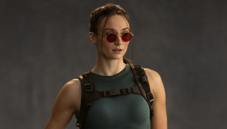 First Look at Sophie Turner as Lara Croft in Tomb Raider