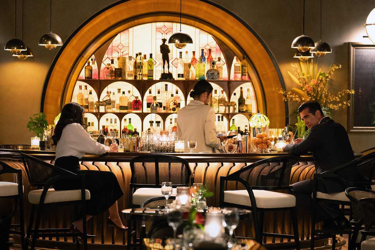 Laura Donnelly and Colin Farrell