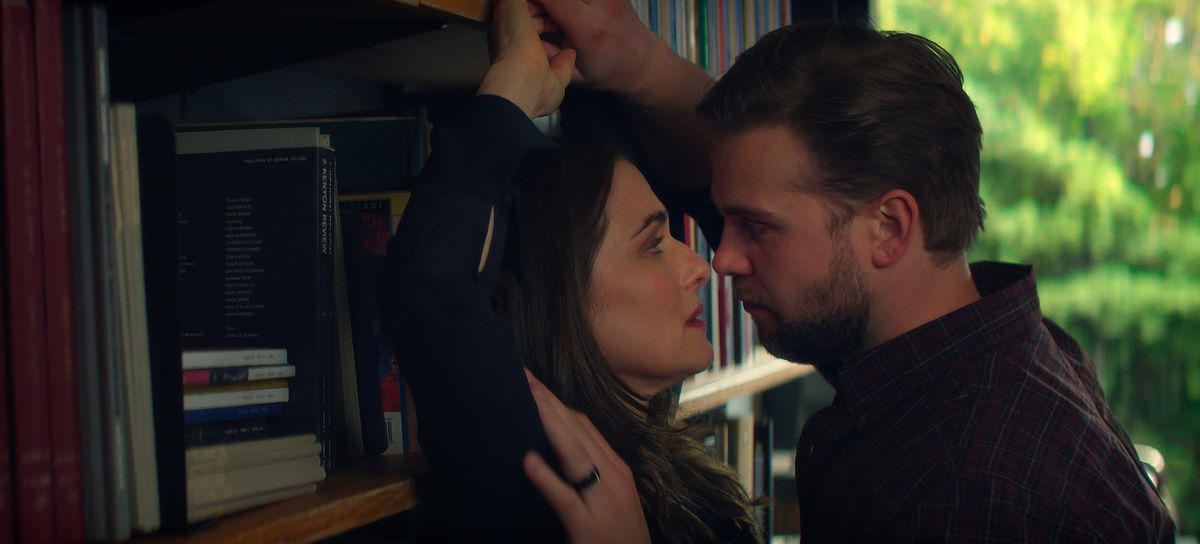 Rachel Weisz and Leo Woodall