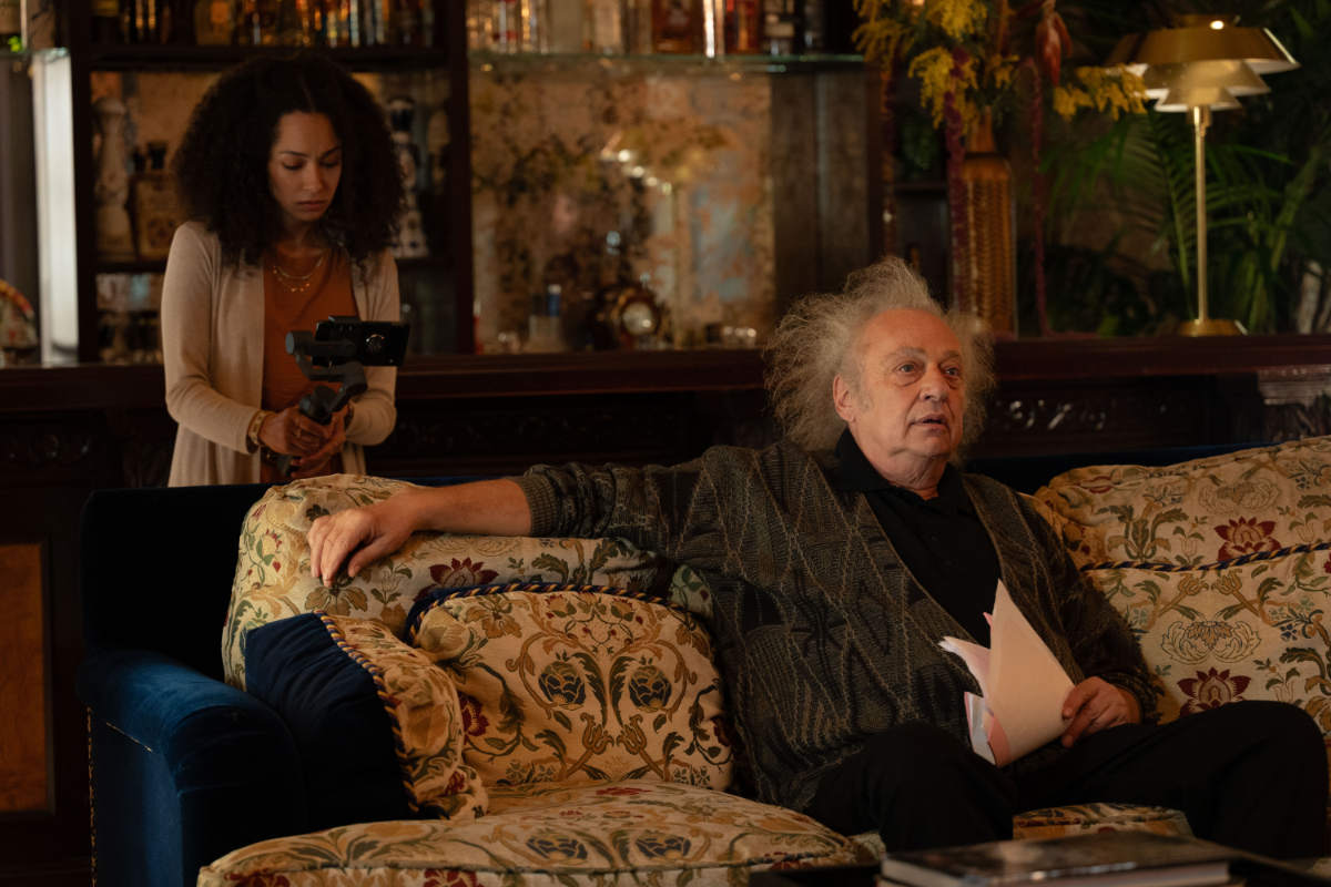 Melanie (Juliette Ortega) and Von Kovak (Zlatko Buric)