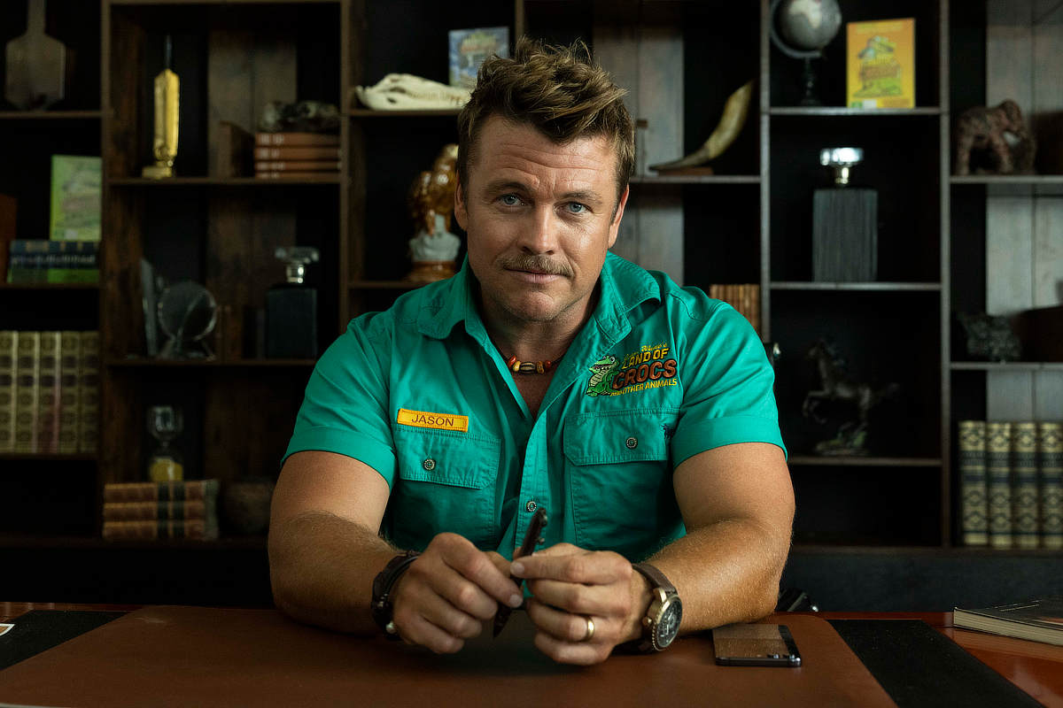 Luke Hemsworth as Jason Wade in Deadloch Season Two