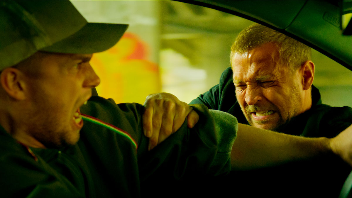 Jakob Fort as Leif, Tobias Santelmann as Harry Hole