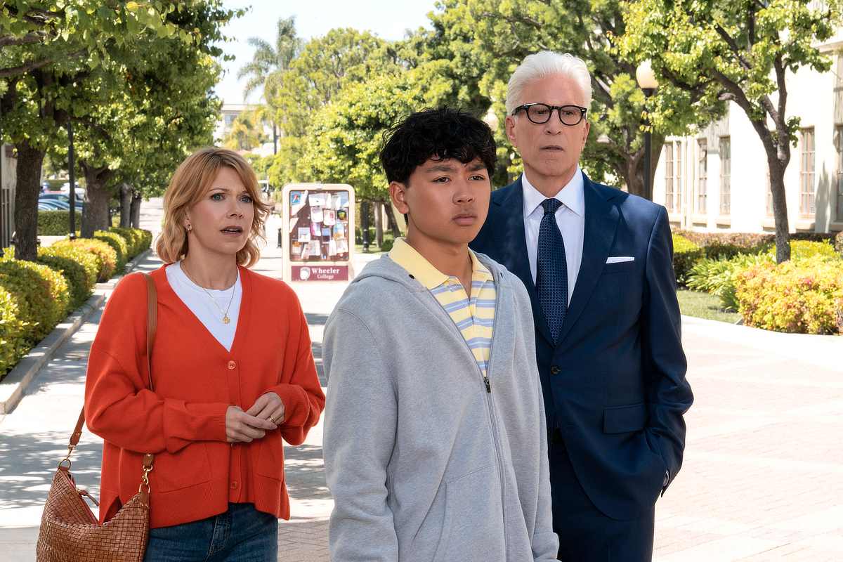 Mary Elizabeth Ellis as Emily, Deuce Basco as Jace, Ted Danson as Charles