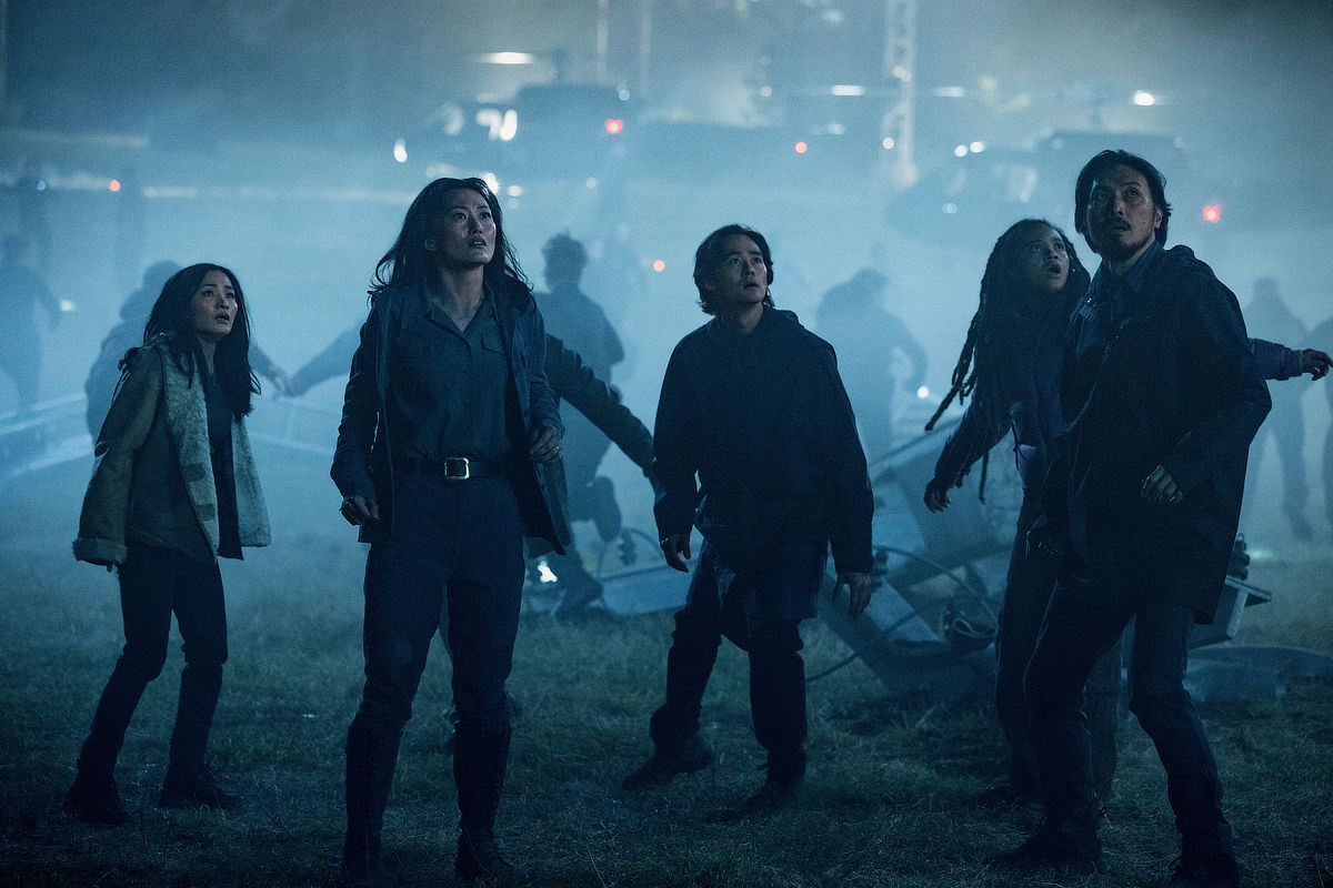 Anna Sawai, Mari Yamamoto, Ren Watabe, Kiersey Clemons and Takehiro Hira