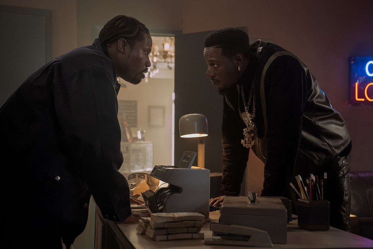 Joey Bada$$ as Unique and Shameik Moore as Breeze
