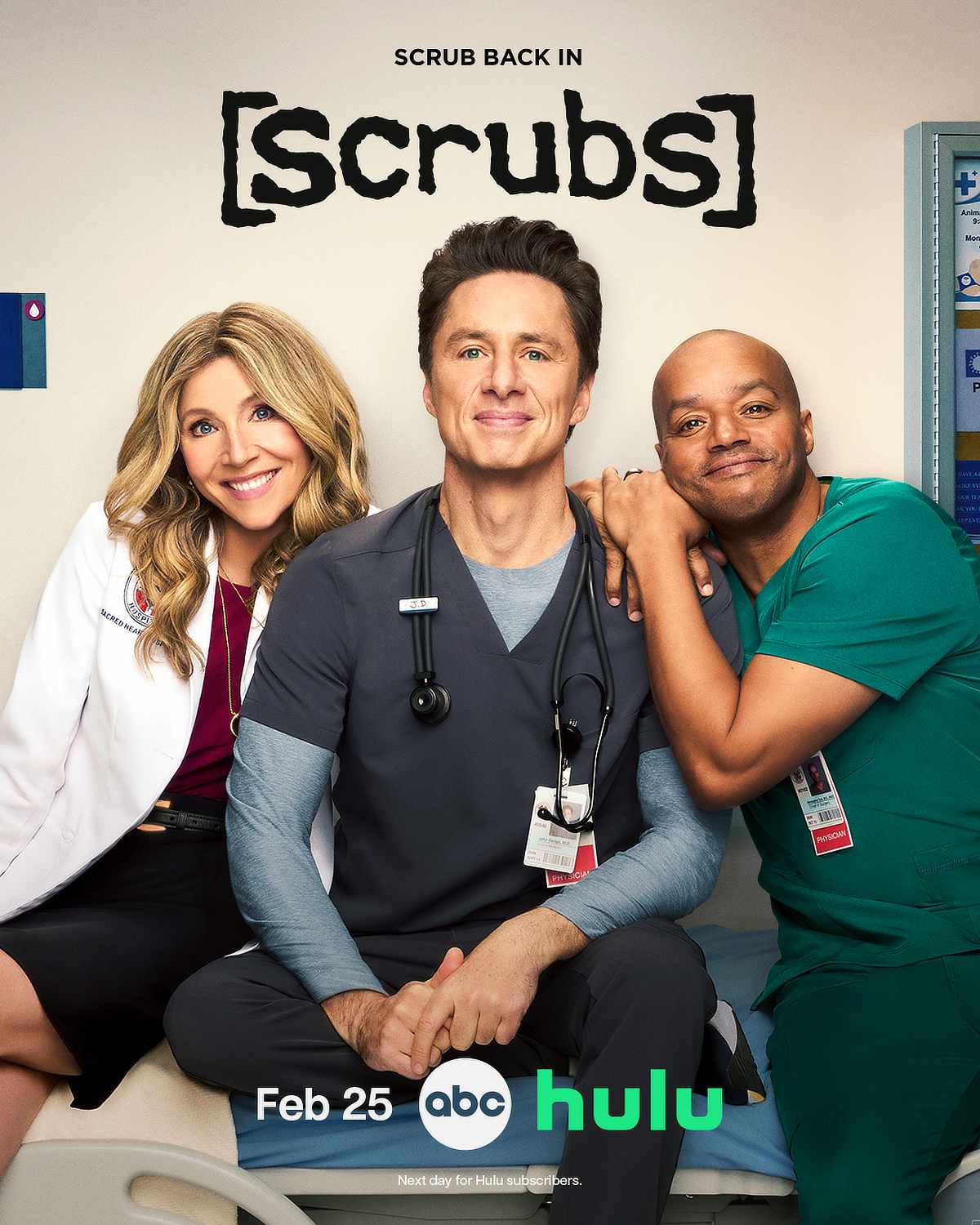 Scrubs revival key art