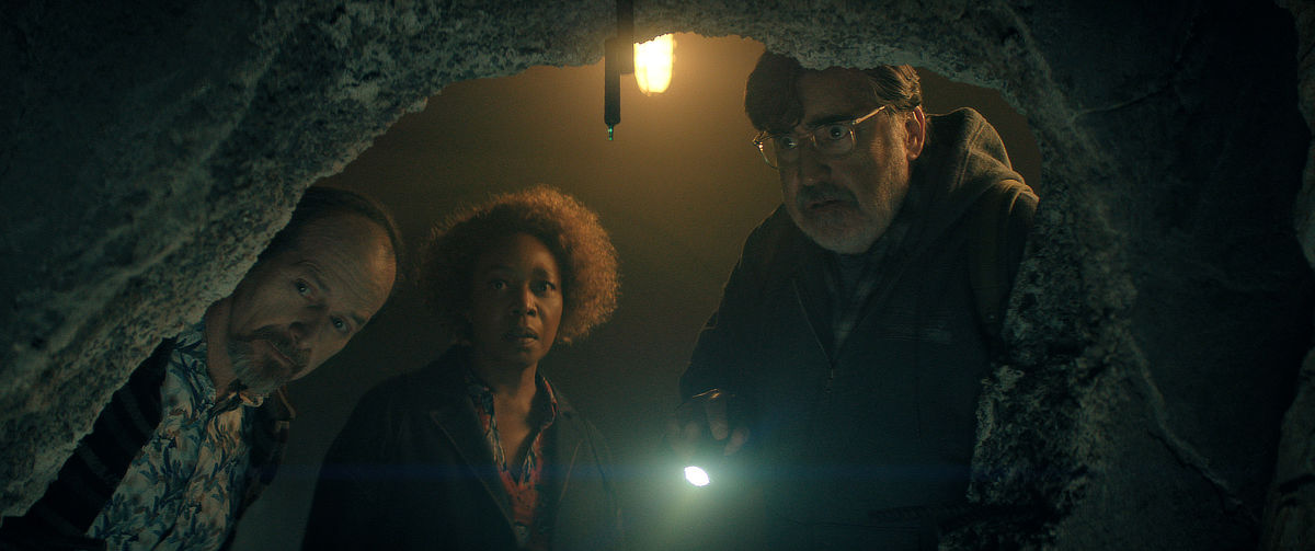 Denis OÕHare as Wally, Alfre Woodard as Judy, Alfred Molina as Sam in The Boroughs
