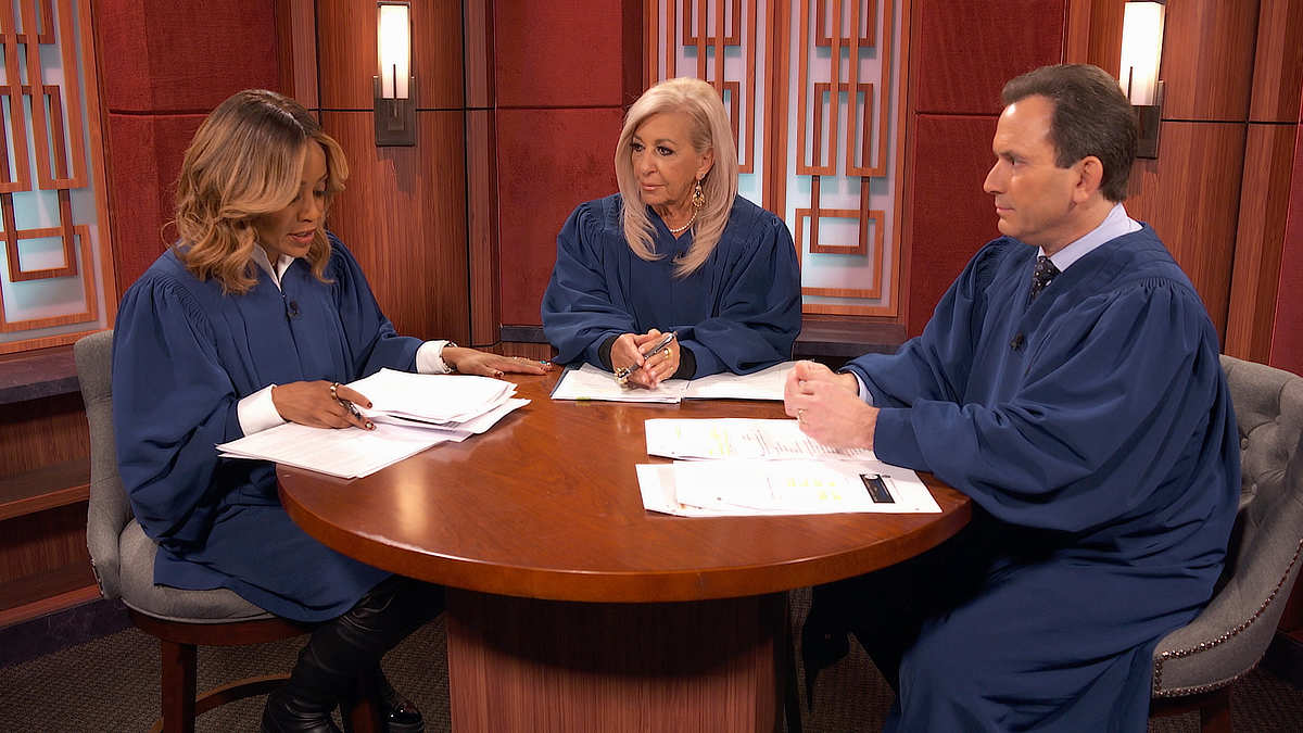 Judge Patricia DiMango, Judge Tanya Acker, and Judge Adam Levy