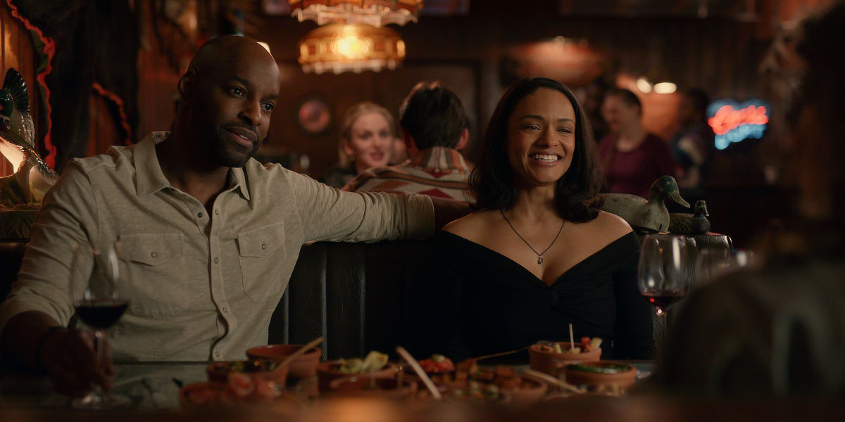 Colin Lawrence as John 'Preacher' Middleton and Kandyse McClure as Kaia Bryant