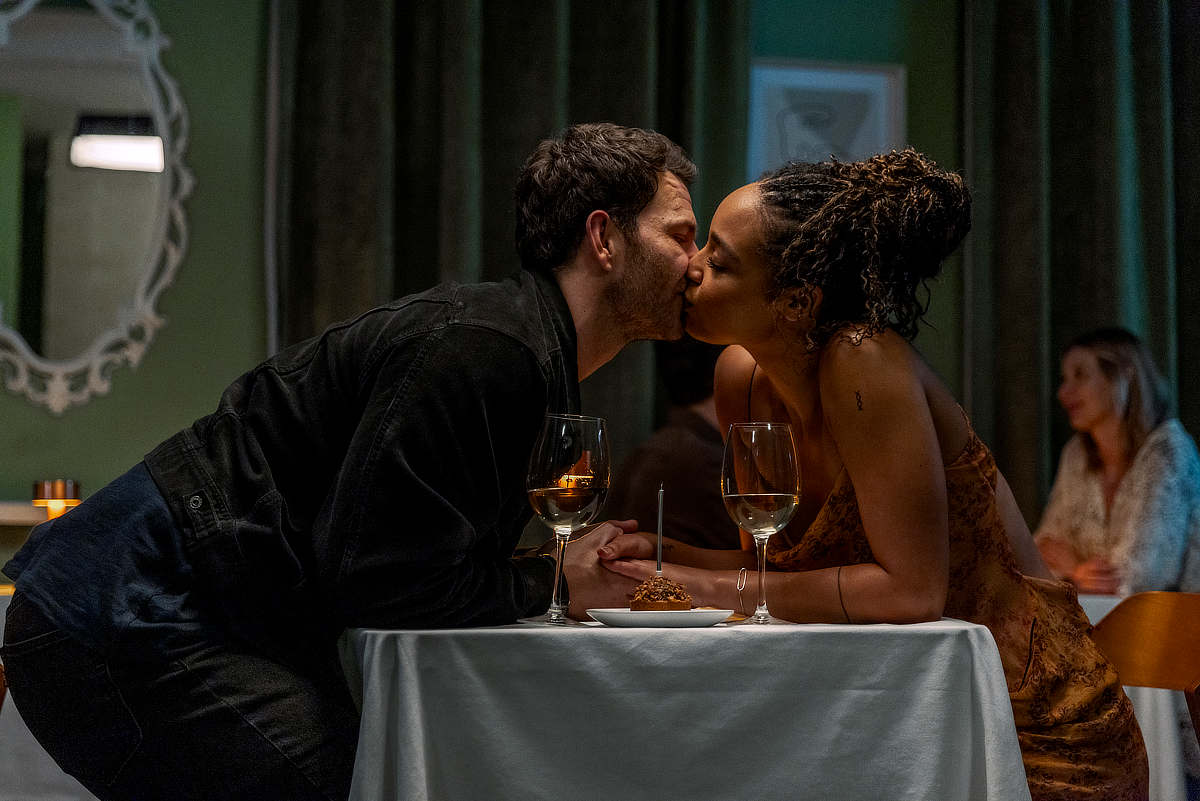 Josh Helman and Aisha Dee