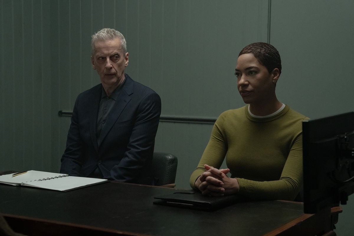 Peter Capaldi and Cush Jumbo in Criminal Record