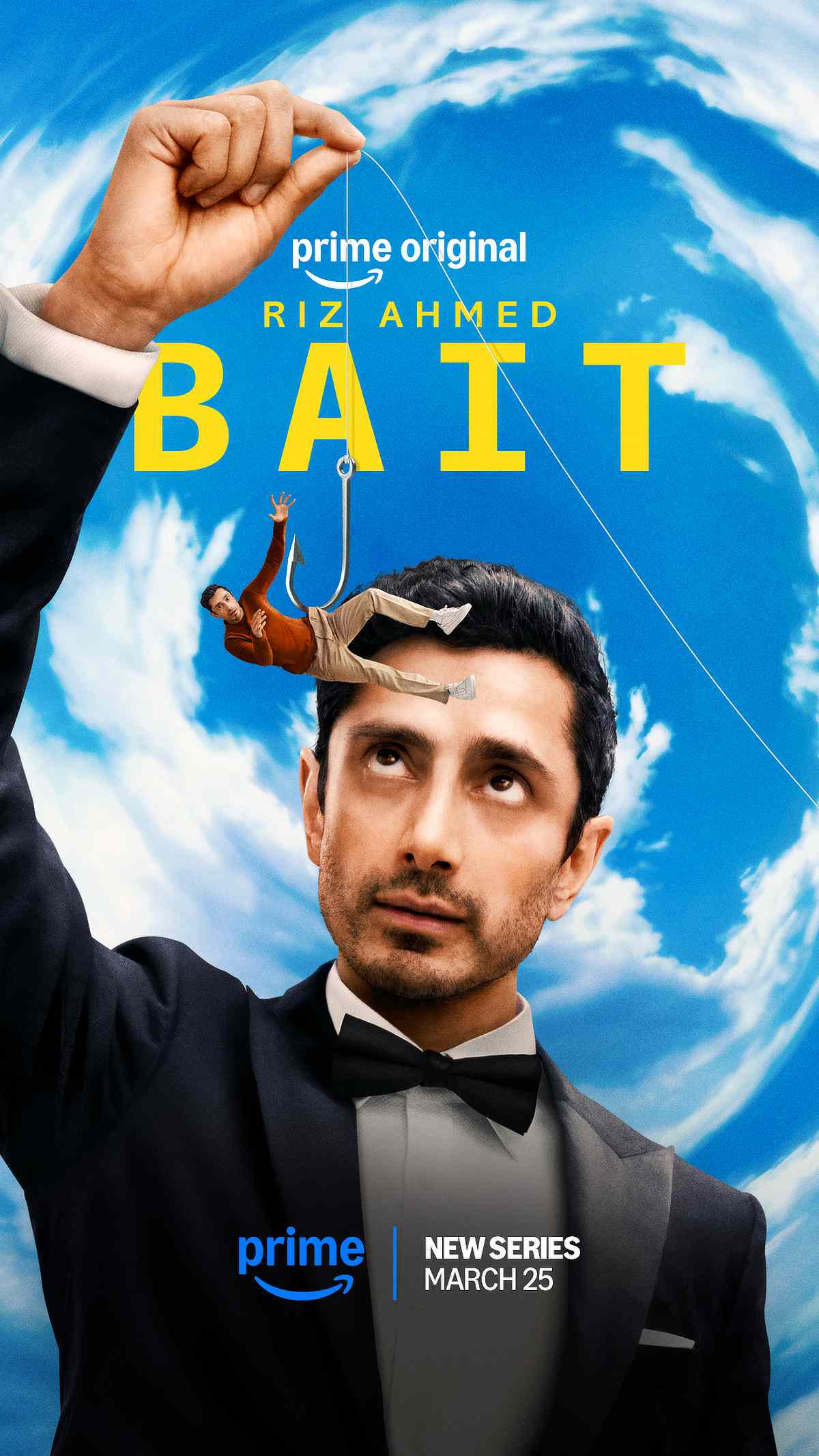 Riz Ahmed in Bait on Prime Video