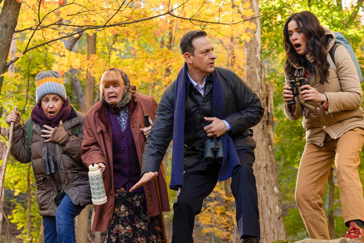 Annie Potts, guest star, Josh Charles and Abigail Spencer