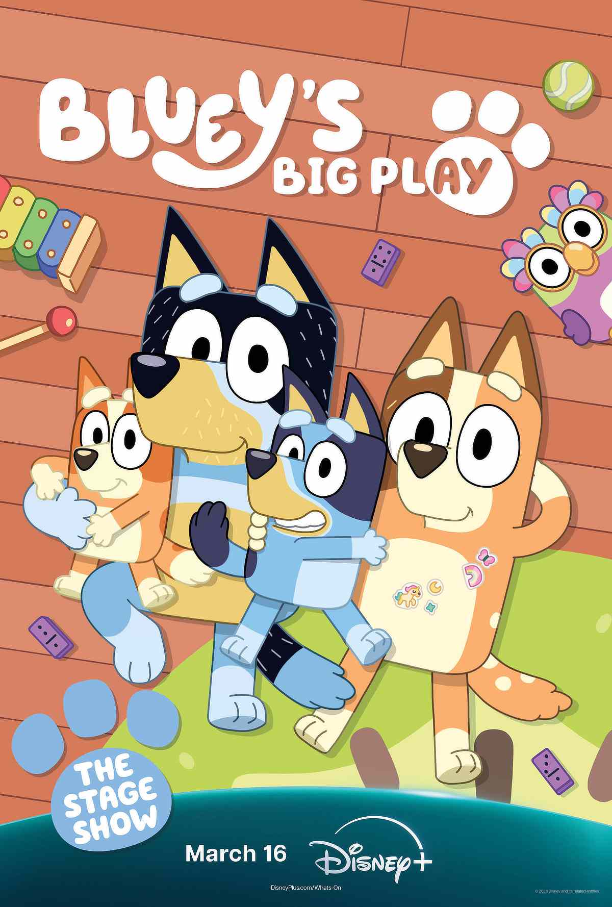 Bluey's Big Play - The Stage Show is coming to Disney+