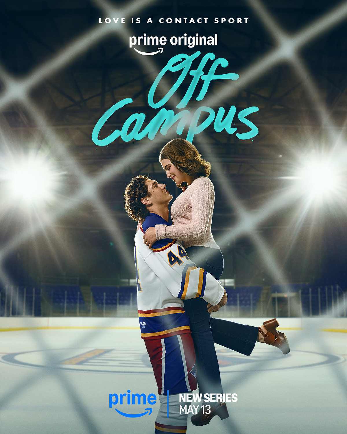 Off Campus key art from Prime Video