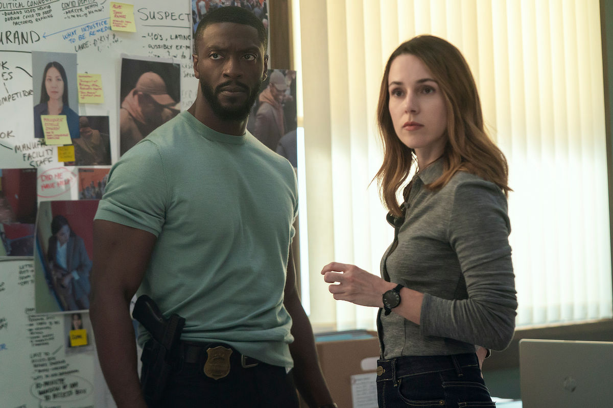 Alex Cross (Aldis Hodge), Kayla Craig (Alona Tal)
