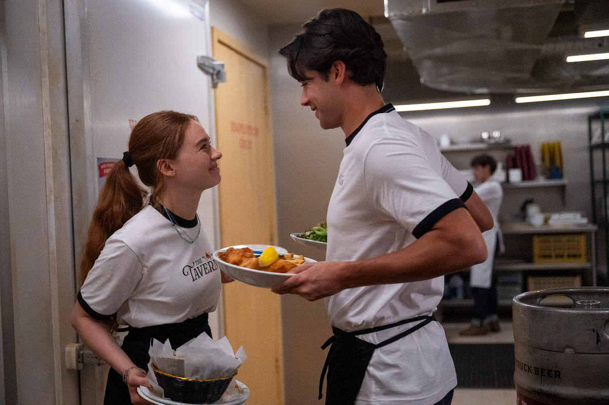 Sadie Soverall as Percy Fraser, Matt Cornett as Sam Florek