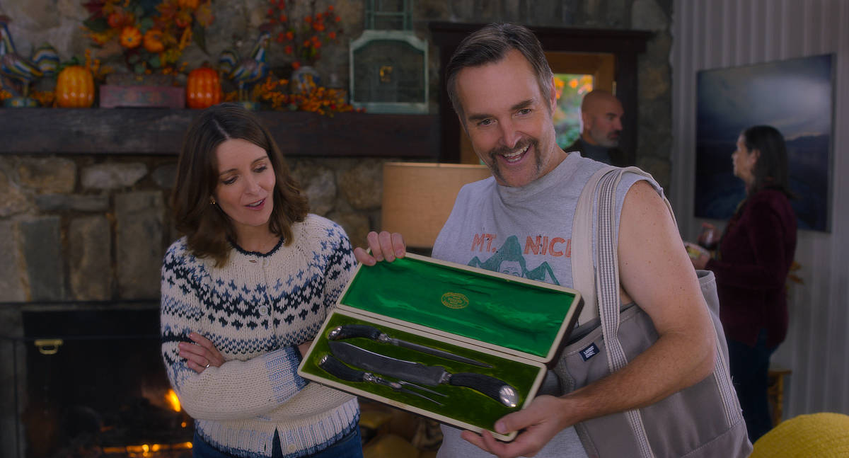 Tina Fey as Kate and Will Forte as Jack