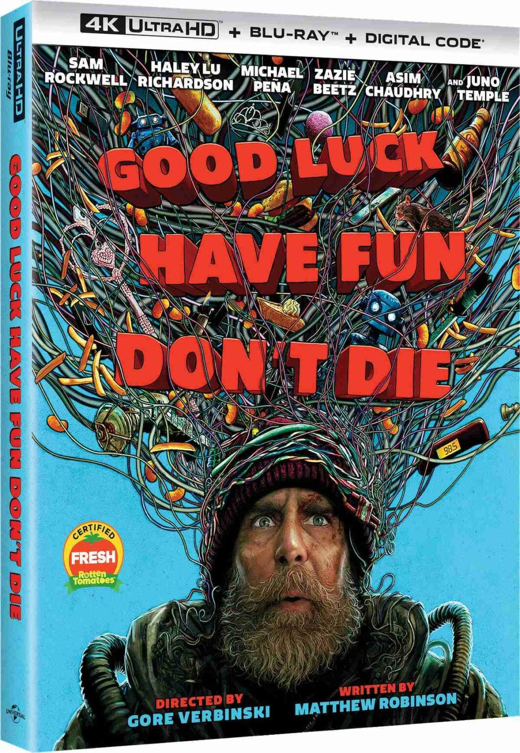 Good Luck, Have Fun, Don't Die Digital, 4K UHD, Blu-ray, and DVD Details