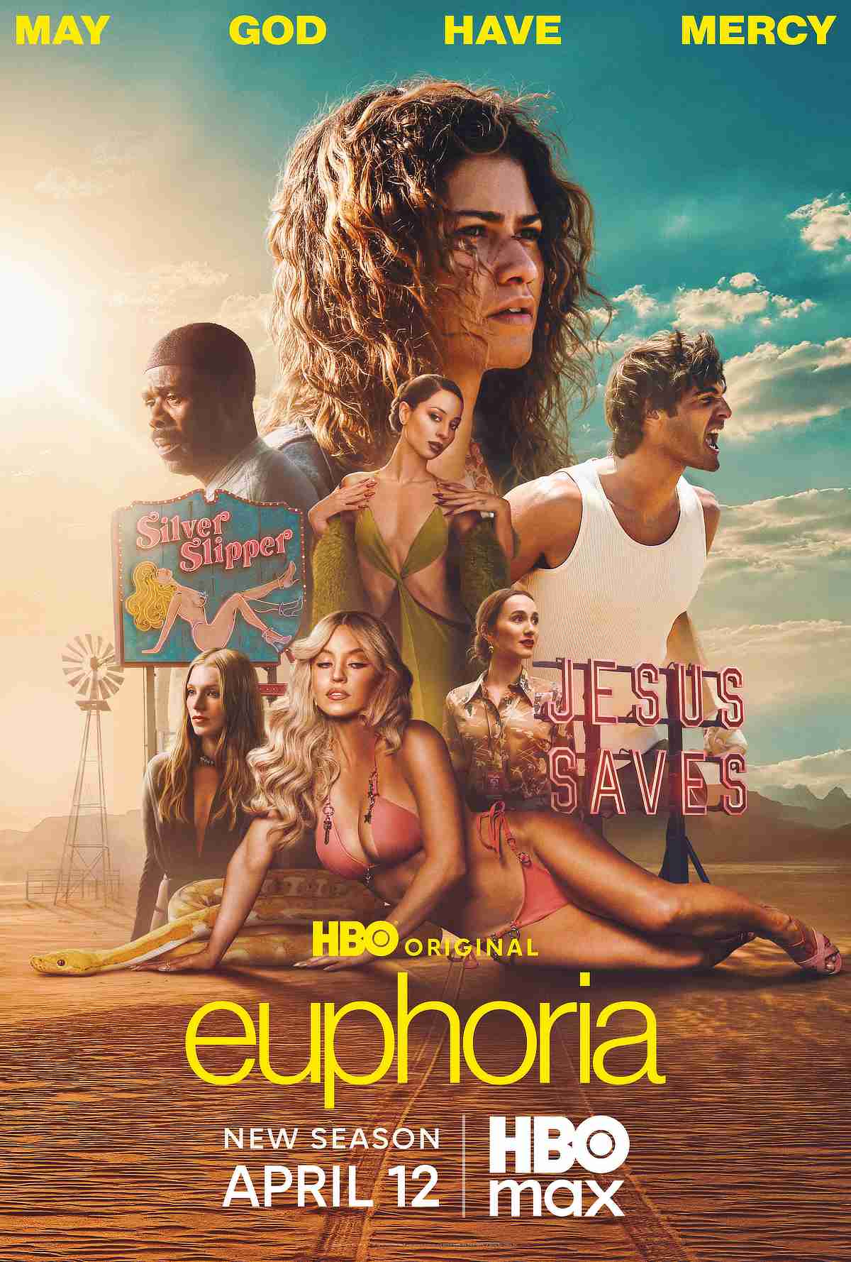 HBO Max April 2026 - Euphoria