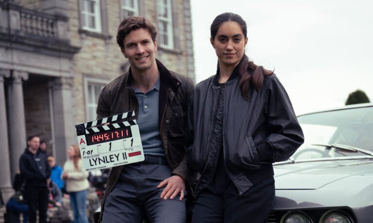 Leo Sutter and Sofia Barclay in Lynley Season 2