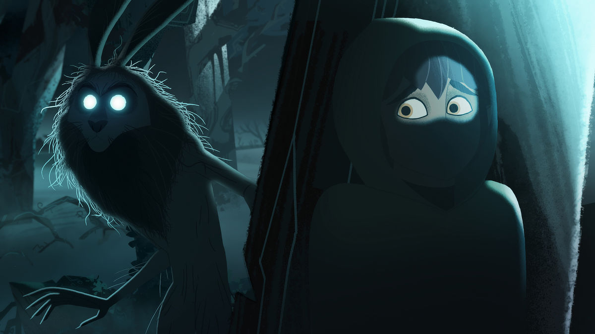 Pooka (voiced by Paul Kaye) and Lorcan (voiced by Ely Solan)