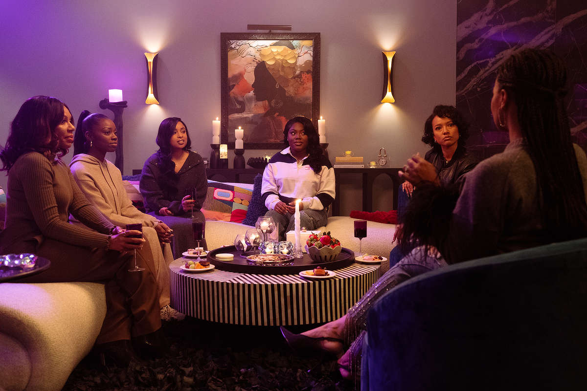 Wendy Raquel Robinson as Riley, Birgundi Baker as Kiesha Hannaha Hall as Tiff, Zaria Imani Primer as Lynae, Karrueche Tran as Zuri and Kyla Pratt as Angie