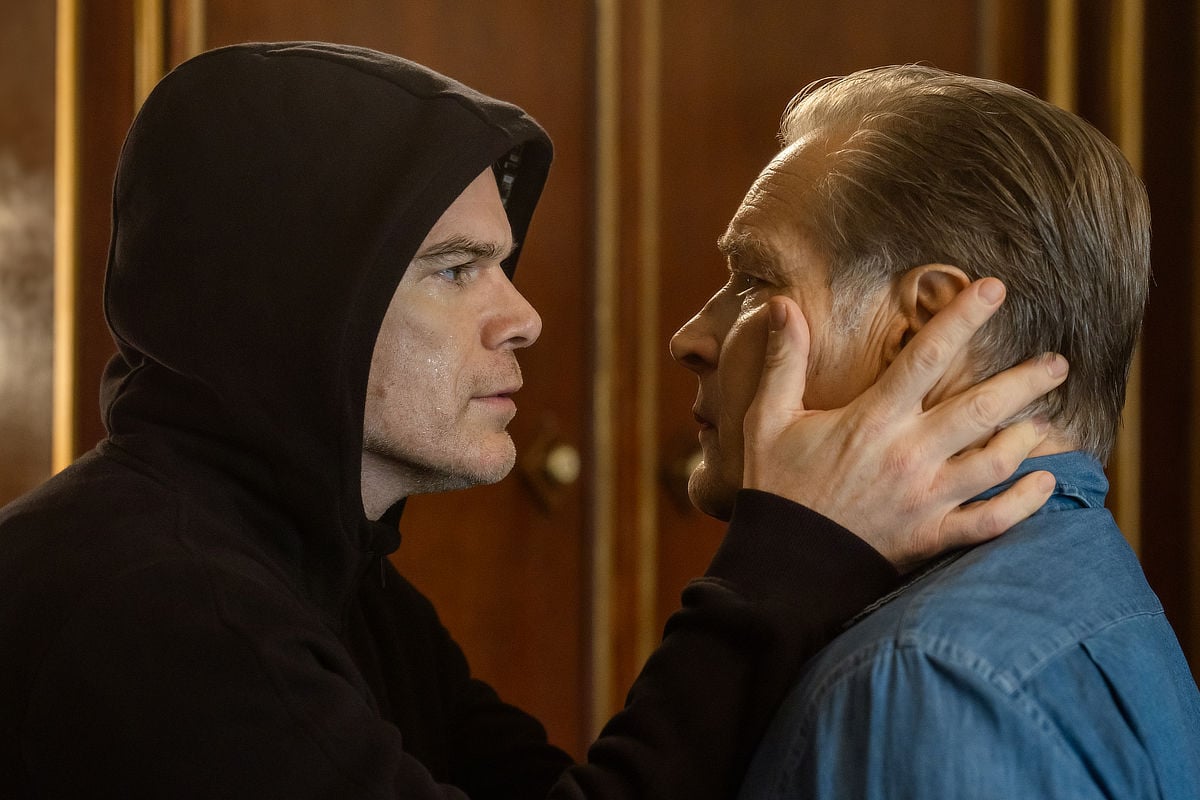 Michael C. Hall and James Remar