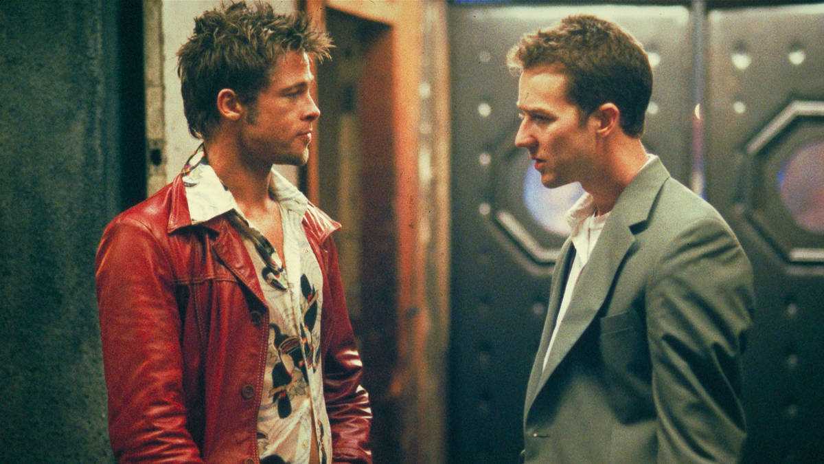 Brad Pitt and Edward Norton