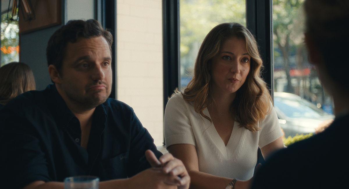 Jake Johnson and Jessy Hodges