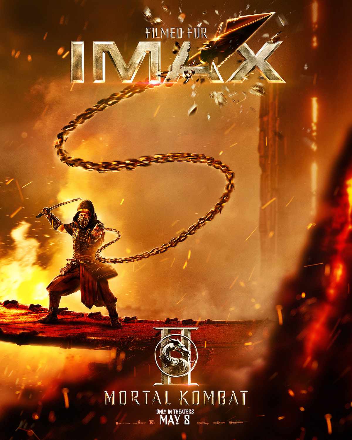 Mortal Kombat II tickets and IMAX poster