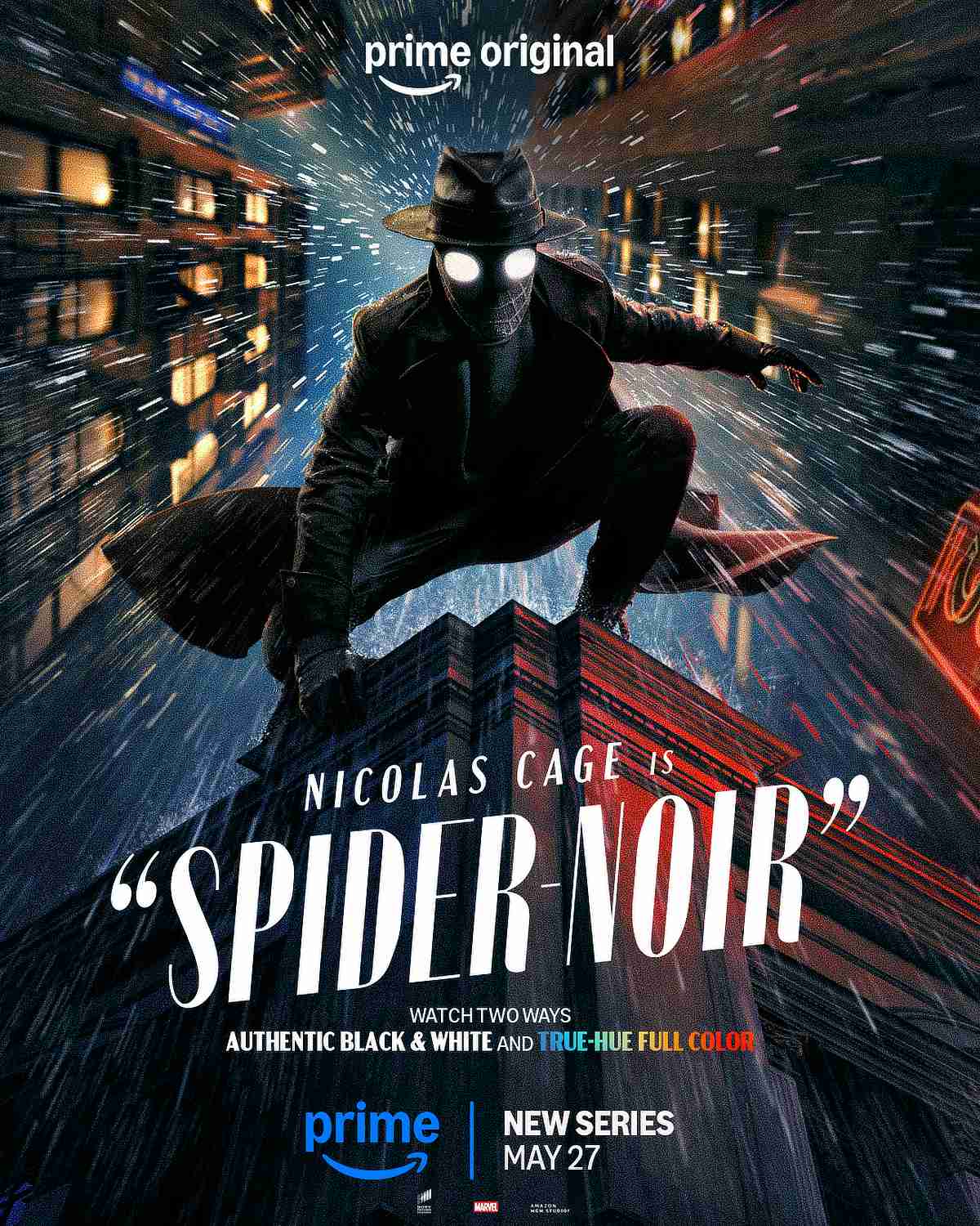 Spider-Noir true-hue full color key art