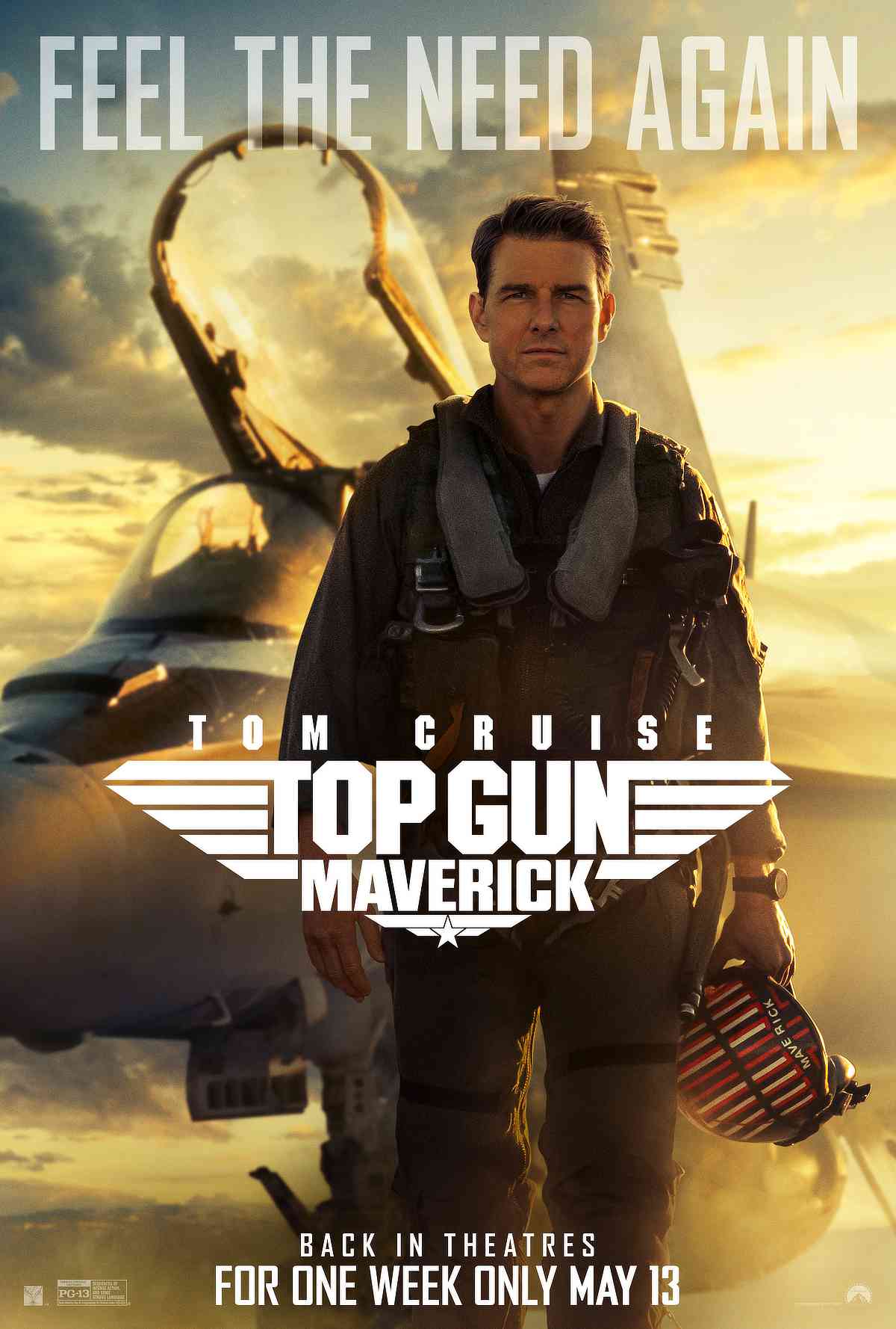 Pete "Maverick" Mitchell (Tom Cruise)