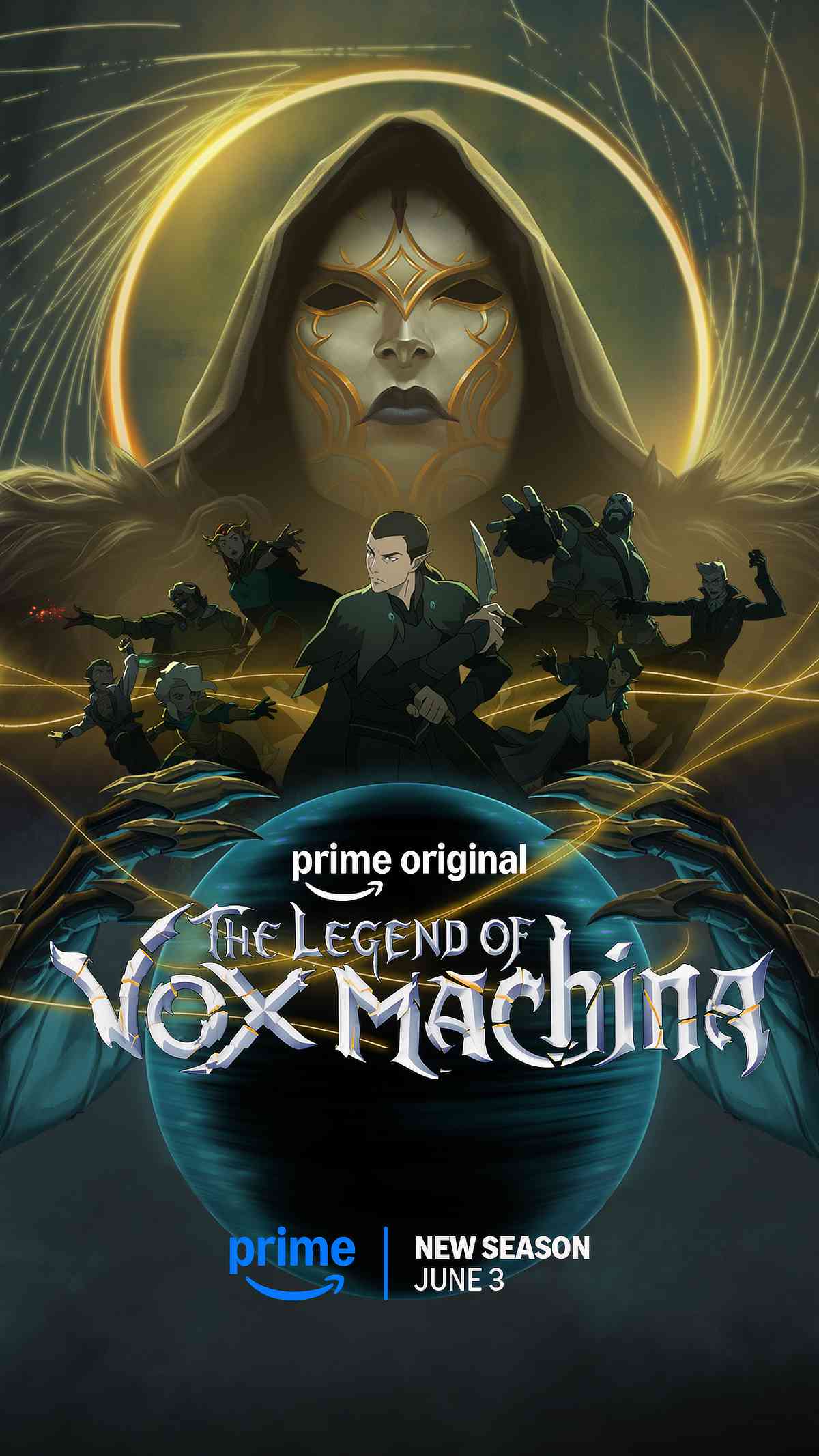 The Legend of Vox Machina Season 4 key art
