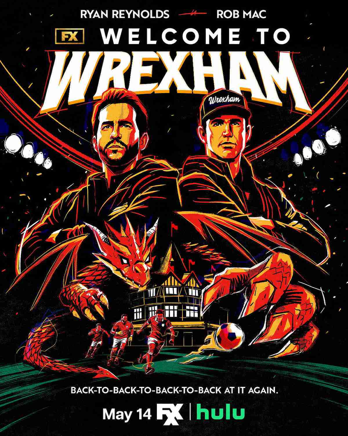 Welcome to Wrexham Renewed for Three Seasons