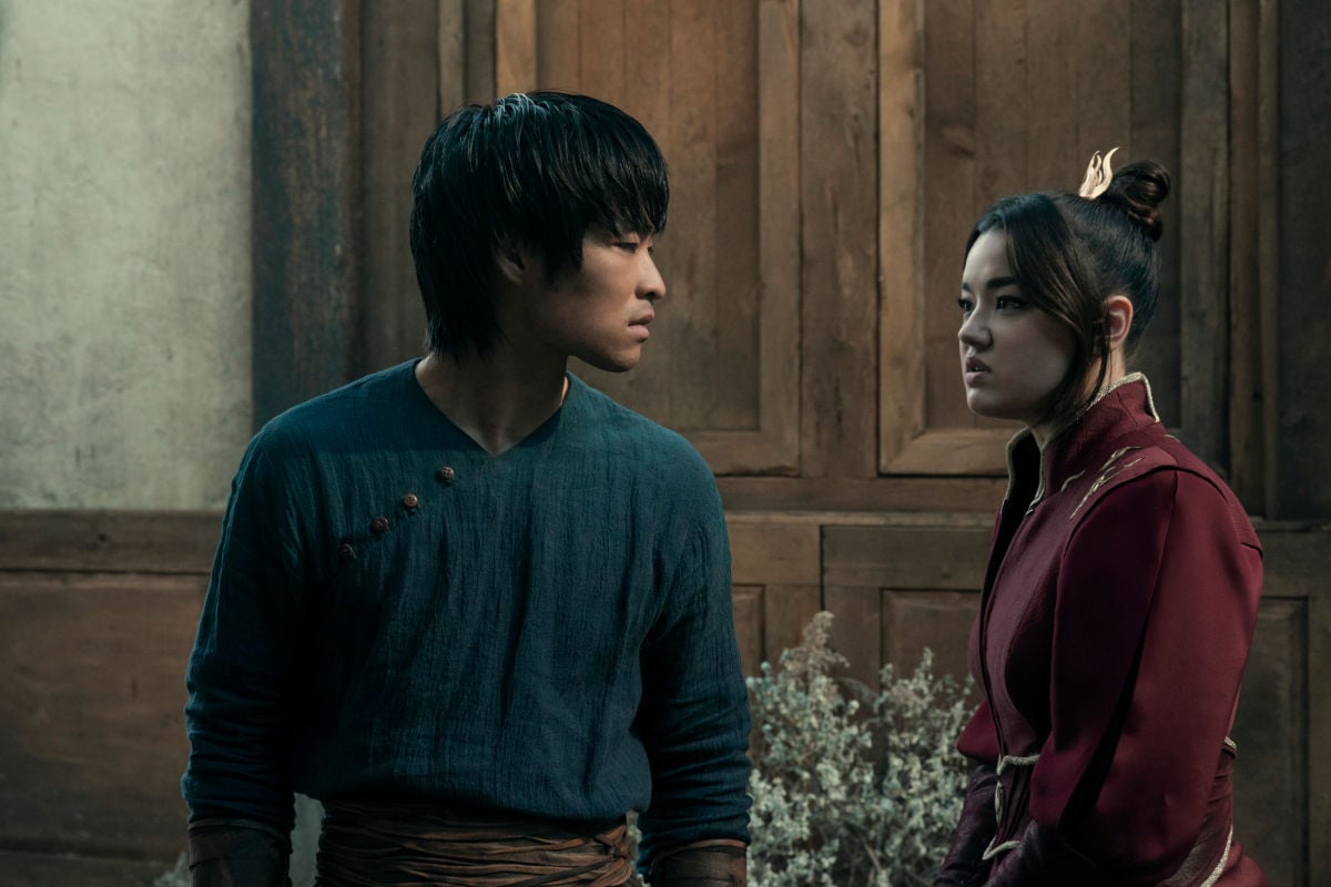 Dallas Liu as Zuko, Elizabeth Yu as Azula