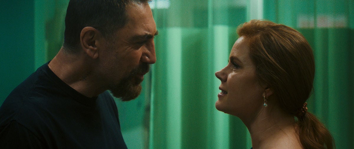 Javier Bardem and Amy Adams