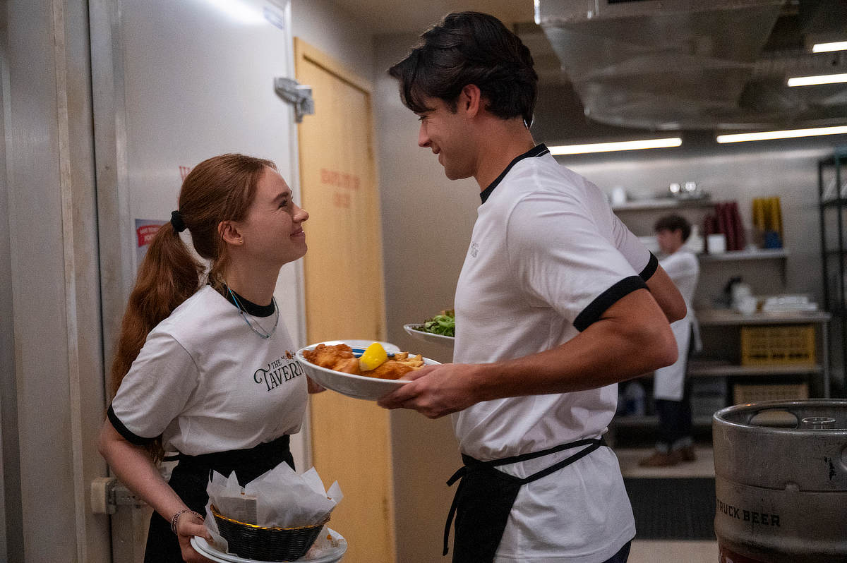 Sadie Soverall as Percy Fraser, Matt Cornett as Sam Florek