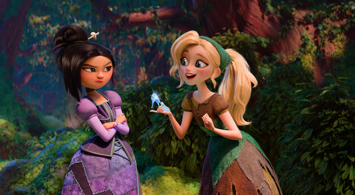 Lilith (Ali Wong) and Cinderella (Amanda Seyfried)