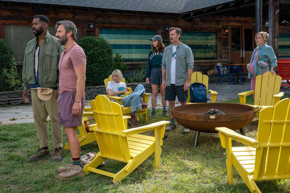 Colman Domingo as Danny, Marco Calvani as Claude, Kerri Kenney-Silver as Anne, Tina Fey as Kate, Will Forte as Jack, and Erika Henningsen as Ginny
